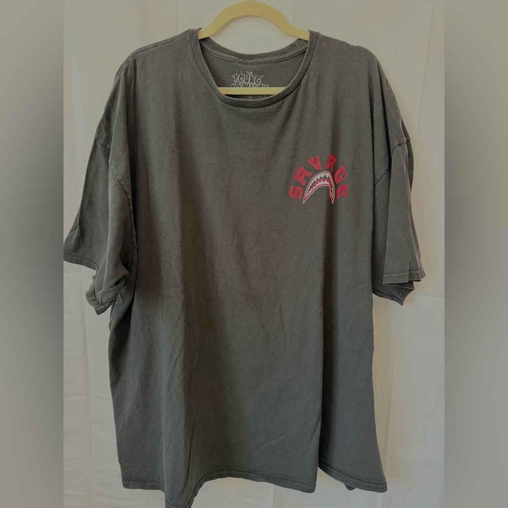 Men’s Dark Gray Savage Tee